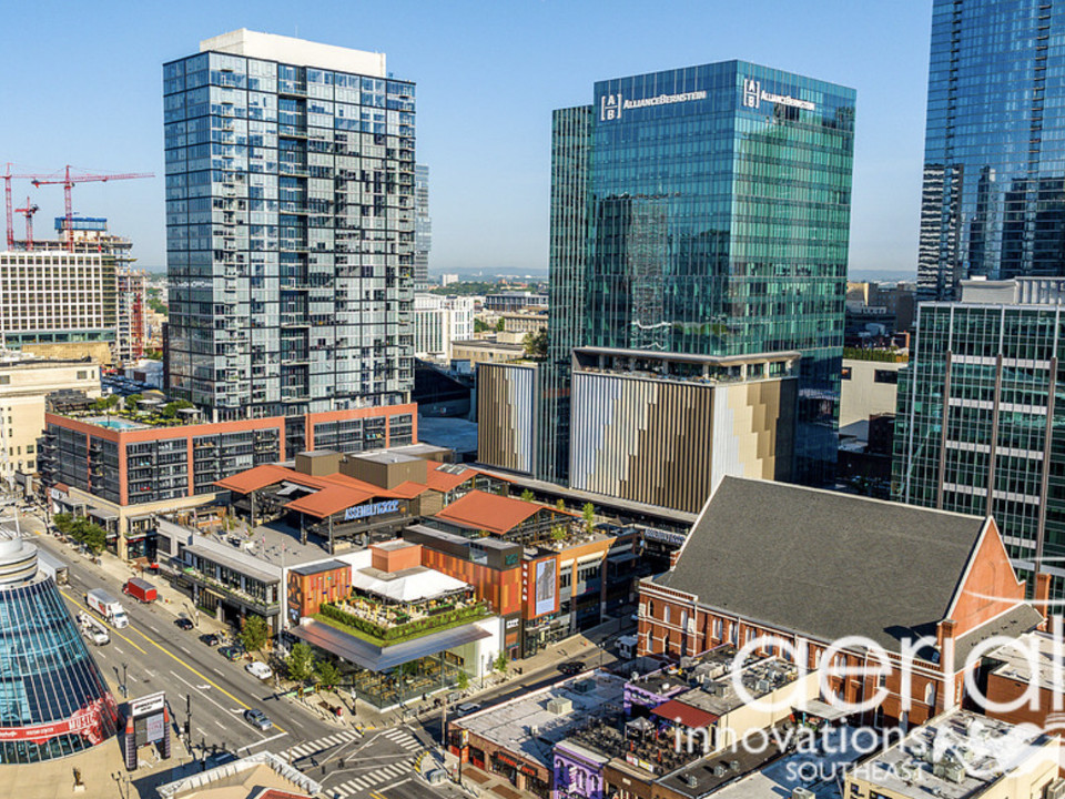 Fifth + Broadway aerial view