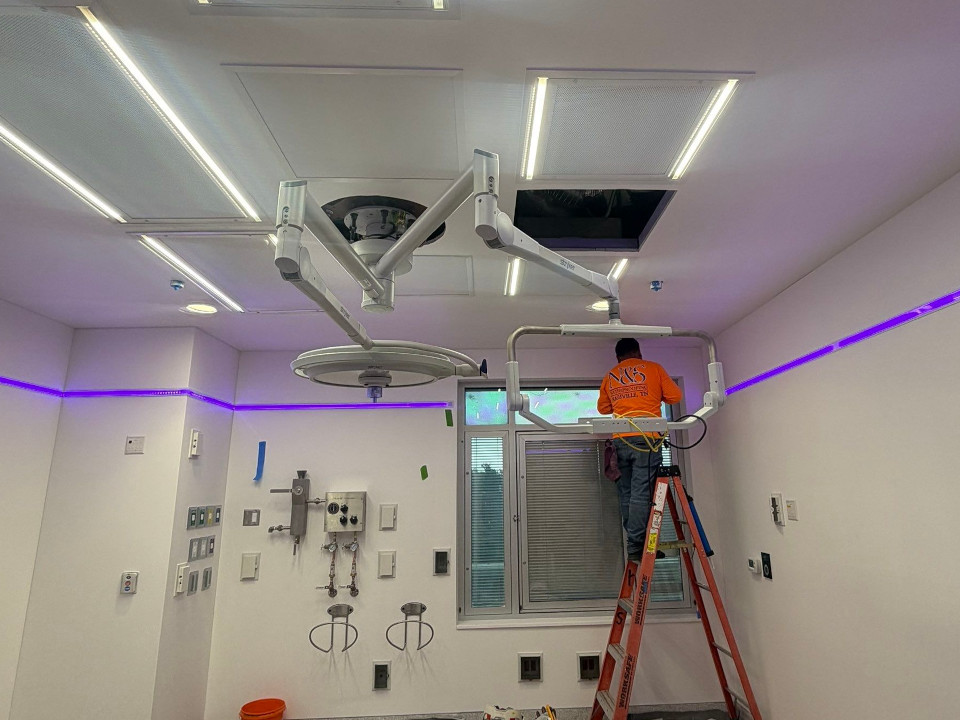 Work inside VUMC Children's Hospital